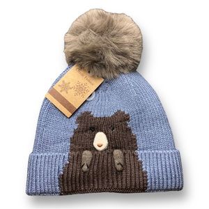 Baby Toddler Winter Beanie Hat Blue